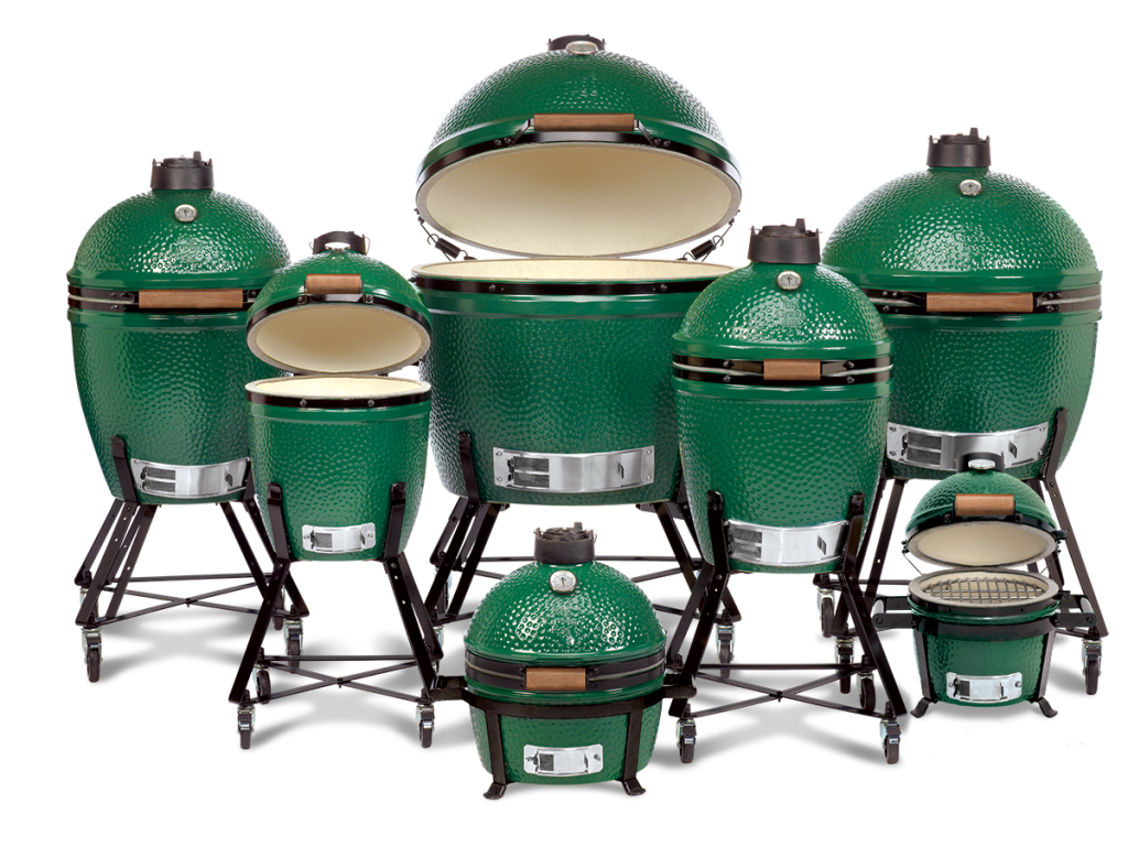 Custom Table Top Camping Portable Green BBQ Ceramic Kamado Grill with Customized Size