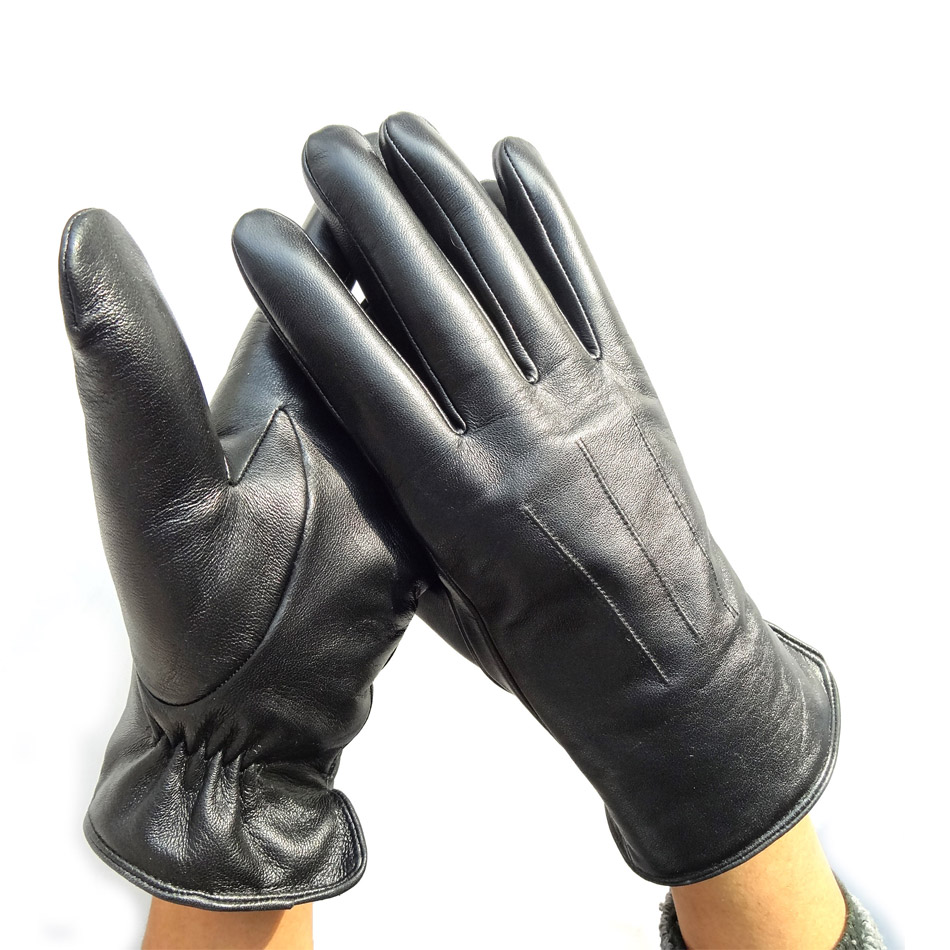 Hair Sheep Skin Leather Slink Shearing wool Nappa Gloves