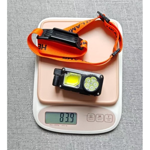 New Product LED Strong Head Lamp USB Charging Multi-function Outdoor Head Lamp Night Run Head Lamp COB Head Lamp