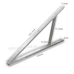 Hebei Customized Color Aluminium Adjustable Solar Panel Support for Solar