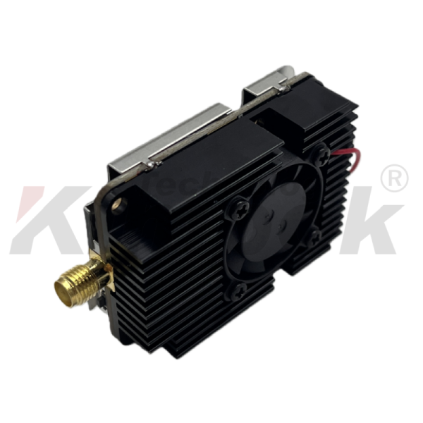 Kimpok 3.3GHz 7W 64CH Analog Video Transmitter VTX for Long Range Reliable Analog Image Transmission