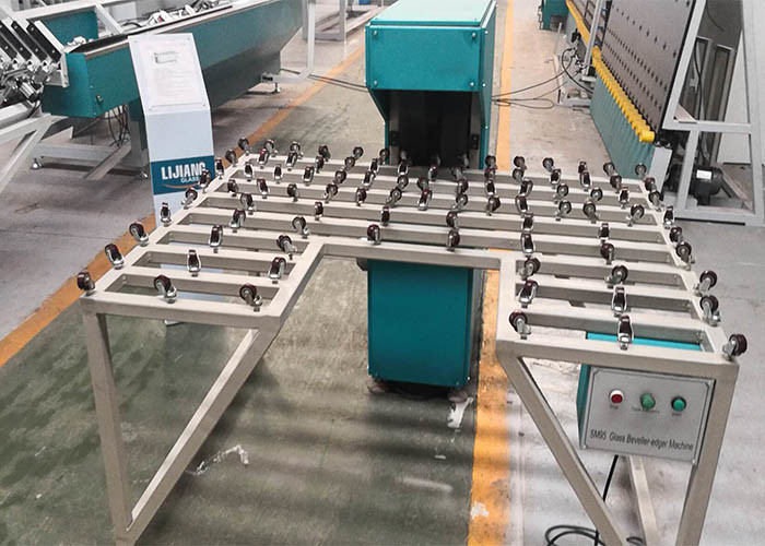 Rough Glass Edge Grinding Machine / Glass Edging And Deleting Machine