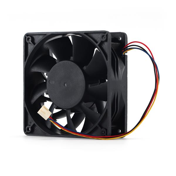 Plastic 9 Blades Waterproof Cooling Fan 5000RPM Durable 120x120x38mm