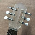 High quality LED light acrylic electric guitar maple fingerboard, free shipping
