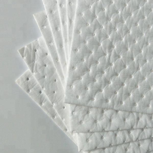 100% PP Meltblown Nonwoven Oil absorbent Mat or Rolls for Oil Containment or Oil