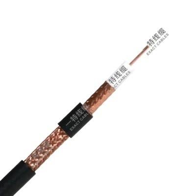 Exact Cables Communication RG59 CCTV Coaxial Cable with Shield 2 Bc or Al Wire