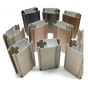 0.8-1.5mm Thickness Extruded Aluminum Profiles For Decoration Fluorocarbon Coating Surfaces
