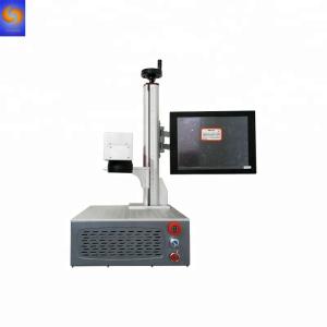 Wholesale Metal Fiber Laser Marking Machine Engraver , 0.002mm Working Accuracy from china suppliers