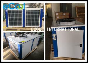 Horizontal Cold Room Condensing Unit / AC Condenser Air Conditioning System
