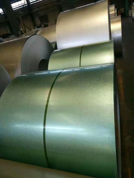 55% aluminum single green anti-fingerprint galvalume steel coil from China