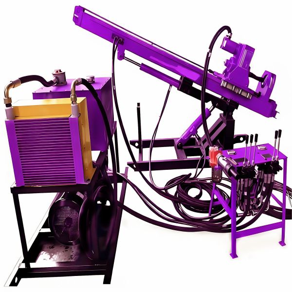 Surface DTH Drilling Rig Infrastructure Development Borehole Drilling Machine Pneumatic Drilling Rig
