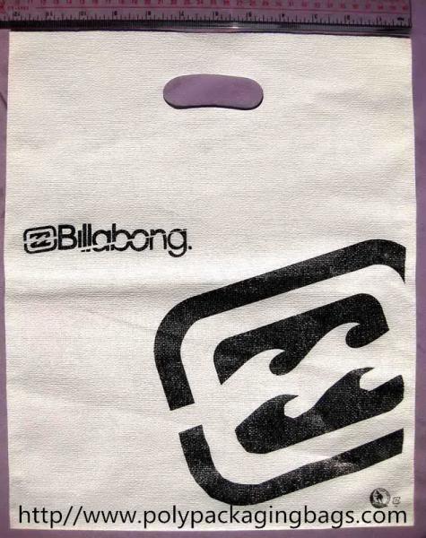 Quality Fashion Custom Printed Die Cut Handle Bags With Embossed Surface for sale