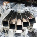 316 Stainless Steel Decorative Pipe , Beveled Ss Welded Pipe 6000mm Length