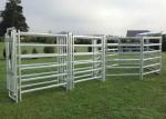PVC Coated 6 Rails 6ft Metal Corral Fence Livestock Fence Panels