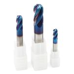 18mm 4 Flute Ball Nose End Mill Bullnose Ballnose 4F Milling Cutter Circular
