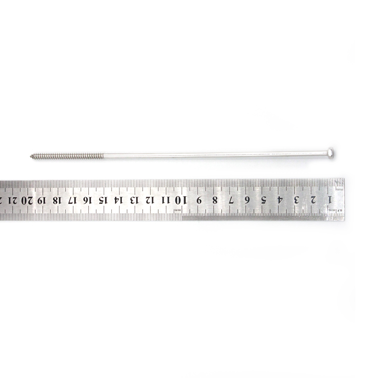 Custom M8 Zinc Self Tapping Stainless Steel Screw 100mm 150mm 200mm Hex Leg Coach Screws