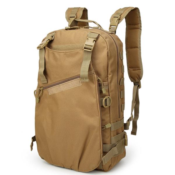 Durable 35L Backpack for Outdoor Sports 600D Polyester and Interior Cell Phone