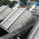 2600mm Rotary Drum Screen Wastewater , 10m Rotary Drum Fine Screen