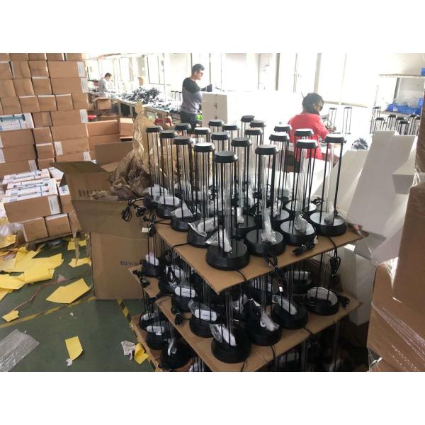 360 Degree Remote Control UVC Germicidal Lamp 220V / 110V AC Input Voltage