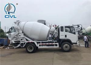 Wholesale Howo 4x2 11-13 Degree Tilt 6 Wheel 6cbm PMP Pump Cement Concrete Truck Mixer from china suppliers