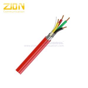 China Fire Alarm Cable Shielded  22AWG Solid Bare Copper with FR-PVC Non-Plenum on sale