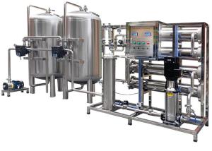 Wholesale Industrial Water Filter 4000LPH Water Purification Plant FRP Tank from china suppliers