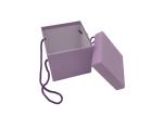 Elegant Paper Gift Packaging Box Exquisite Cotton Handle Recyclable Feature