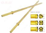 Plug Hole 7 Degree Tapered Metal Rod , Hex22mm Hex25mm Steel Tapered Rod