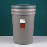 Round Household Dustbins Plastic For Kitchen Living Room 23x30cm