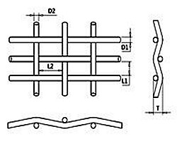 SS304, 400×200Mesh/ 0.0011" Wire, Filter Cloth in Petroleum Industry