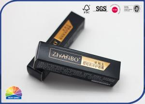 Wholesale Lipstick Package C1S Embossed Paper Folding Boxes Gold Stamping Logo from china suppliers