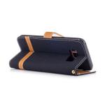 Denim Jeans PU Leather Flip Case Cover For Samsung Galaxy S8 , Wallet Stand Case