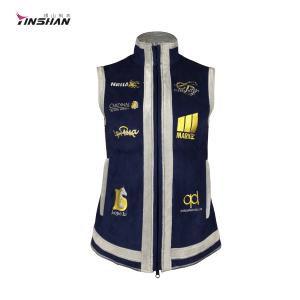 Wholesale Motorcycle Auto Racing Wear Men's Softshell Vests for Winter Sports Custom Team Name from china suppliers