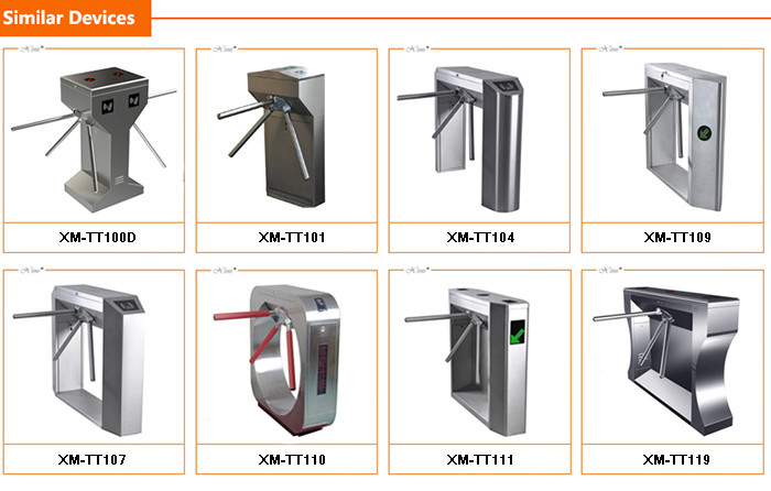 RFID Tripod Turnstile Gate Access Control Fingerprint Tripod Turnstile