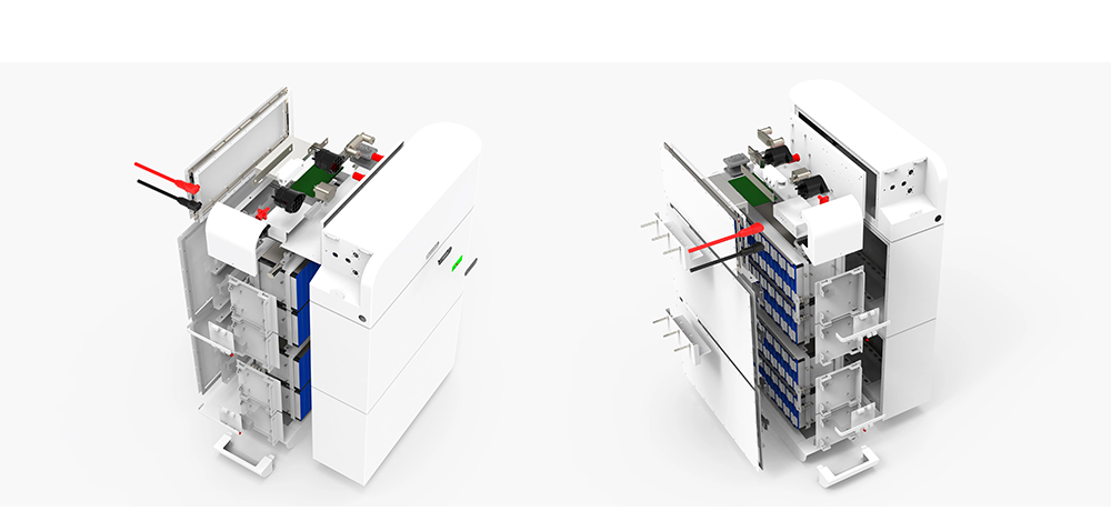 IP65 Protection Class High Voltage Stackable Solar Battery LifePO4 Lithium Battery Pack