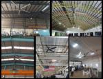 24 Ft Diameters PMSM Fans Single / Three Phase 220V/380V Agricultural Ceiling