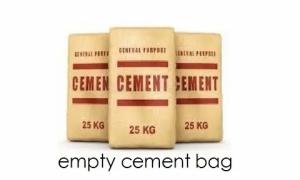 Wholesale Hot sale Woven Empty PP Valve 25 KG 40 KG 50 KG Cement Sack Bag cement bags manufacturers from china suppliers