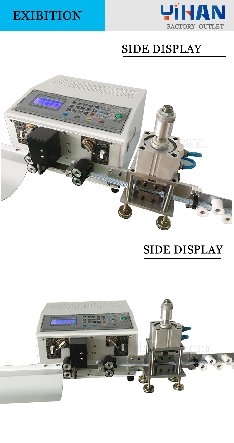 YH-P515 High Precision Flexible Flat Cable Wire Cutting and Stripping Machine for Your