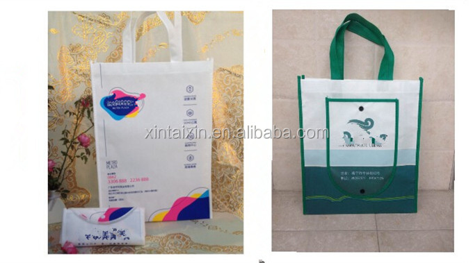 Factory cross-border wholesale laminating shopping bags used by supermarkets to go shopping