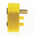 Plastic 60X40MM 1x4mm Banana Sockets Earth Bonding Plug
