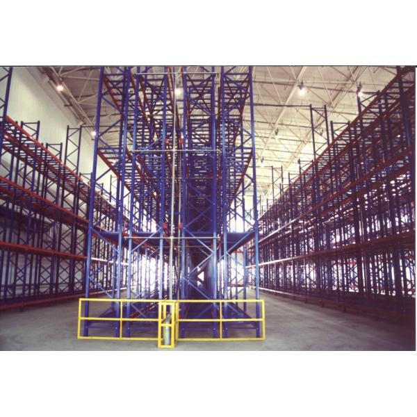 Heavy Duty Adjustable Pallet Racking System , Durable Double Deep Warehouse Storage Racking