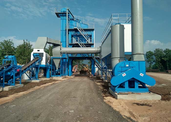 Professional 180TPH Asphalt Batching Plant Modular Design 12 Months Warranty