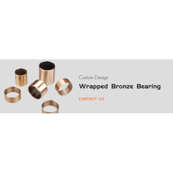 Oil Lubrication CuSn8 Bronze bushings for Offshore, Bronze Graphite Bushings