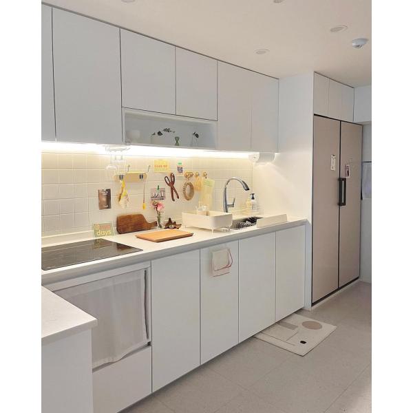 Modular High Gloss Lacquer Kitchen Cabinet System For Modern Kitchen Cabinets