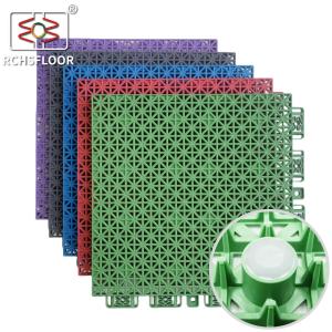 Wholesale Weather Resistant Outdoor Basketball Court Mat 1.27cm Outdoor Pickleball Court Tiles from china suppliers
