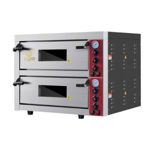 Wholesale Electric Pizza Baking Oven 9kW Marble/Stainless Steel Base Commercial Bakery Equipment from china suppliers
