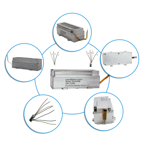 TDLAS200B High Precision Methane Gas Monitor with Laser Absorption Spectrum and Fast Response Time
