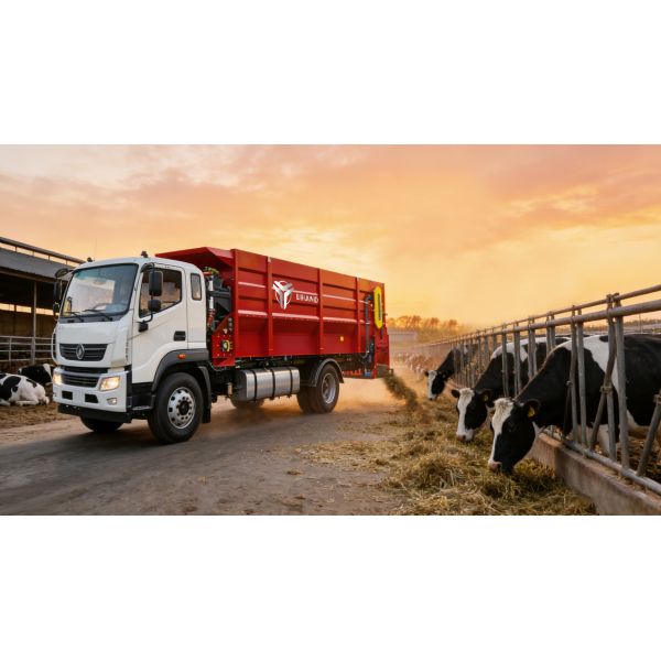 10m³ Electric Feed Wagon High Efficiency Precise Feeding Medium Sized Farm