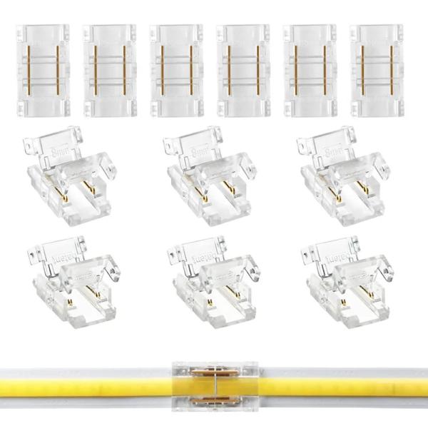 Unlimited Led Density Measurement COB Strip to Wire LED Connectors for 5 8 10mm Connection