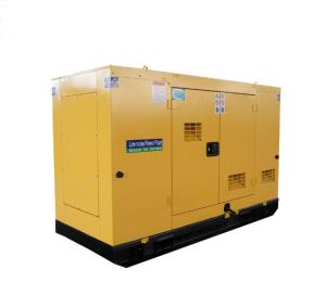 Wholesale 15kVA 12kw AC Three Phase Soundproof Electric Diesel Generator from china suppliers